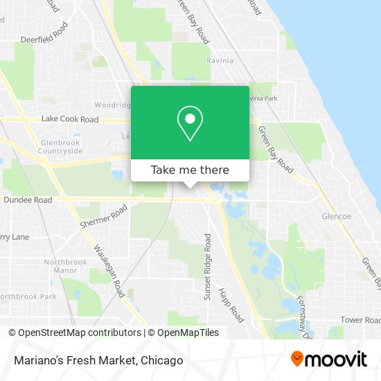 Mariano's Fresh Market map