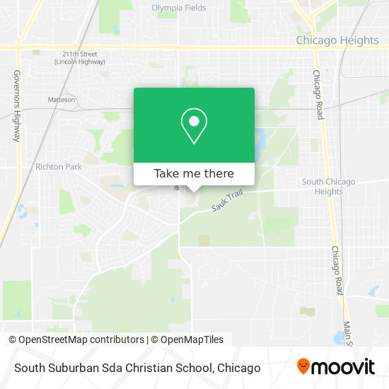 South Suburban Sda Christian School map