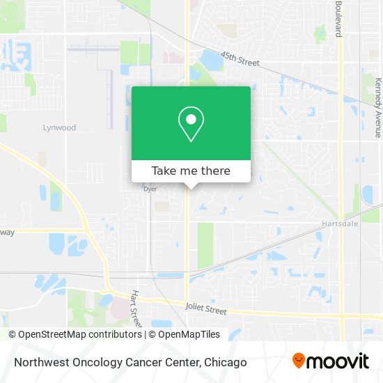 Mapa de Northwest Oncology Cancer Center