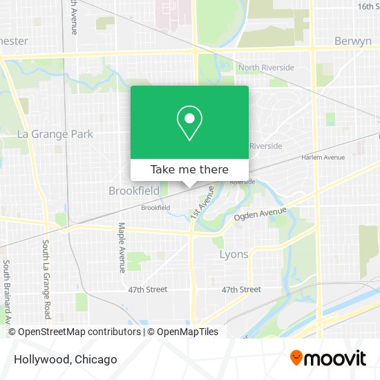 Mapa de Hollywood