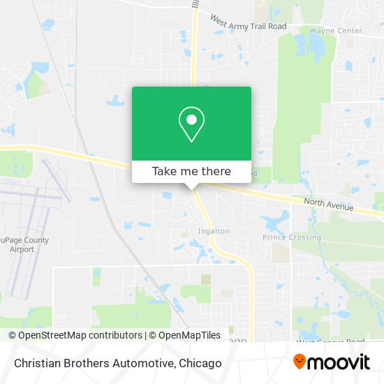 Christian Brothers Automotive map