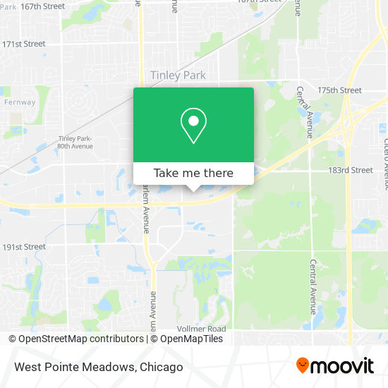 West Pointe Meadows map