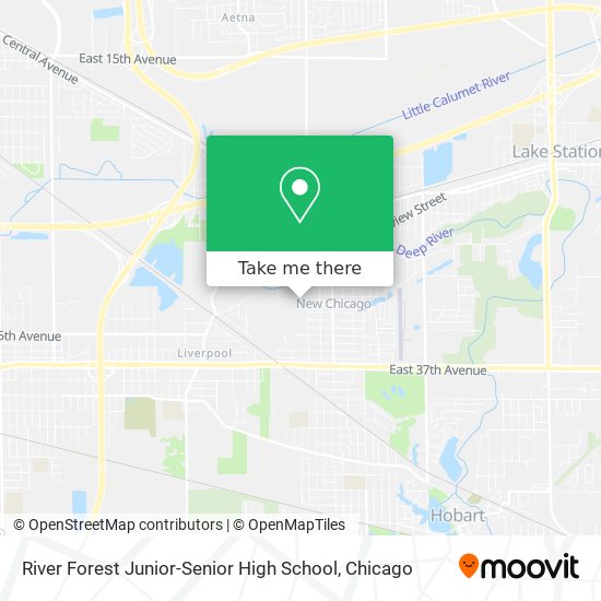 Mapa de River Forest Junior-Senior High School