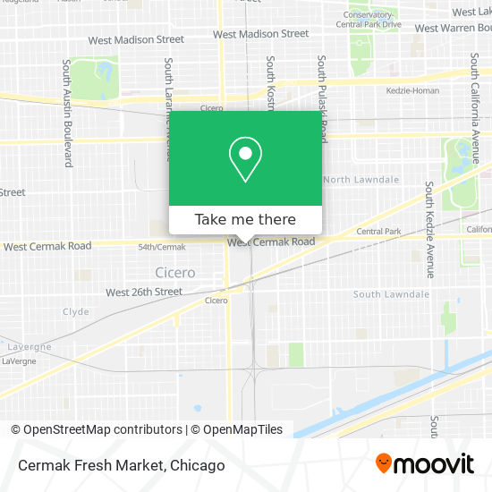 Cermak Fresh Market map