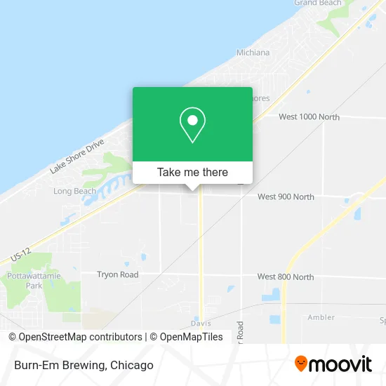 Burn-Em Brewing map