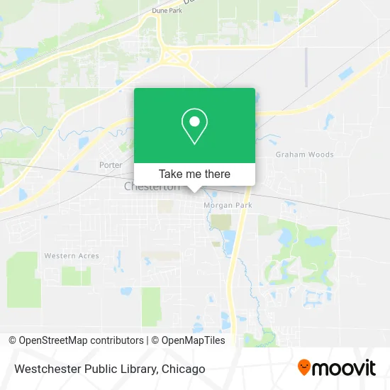 Westchester Public Library map