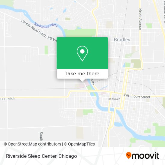 Riverside Sleep Center map