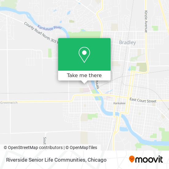 Riverside Senior Life Communities map
