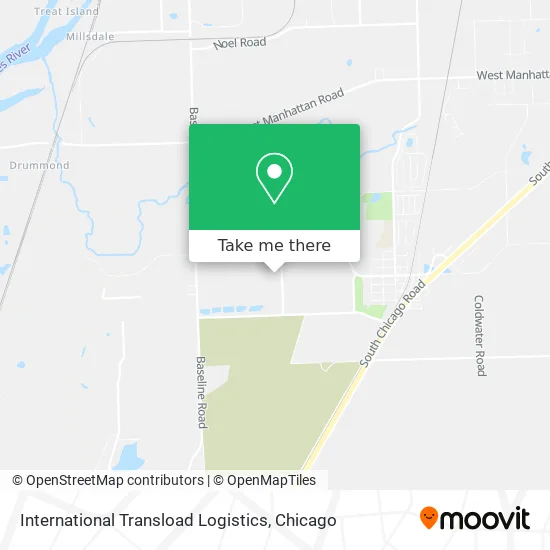 International Transload Logistics map