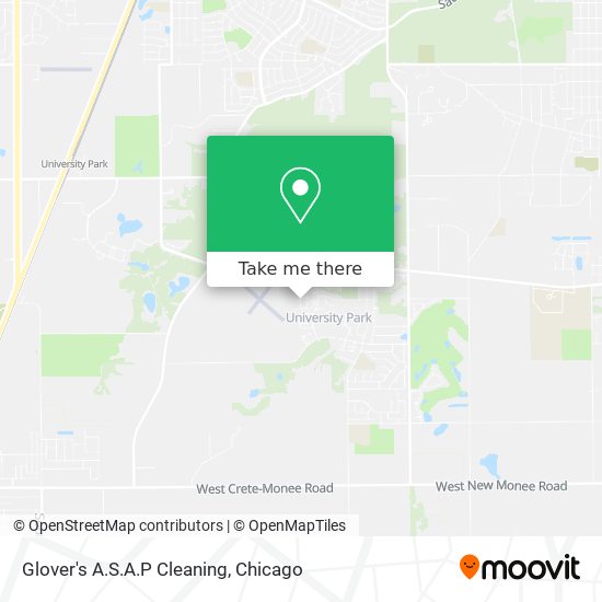 Glover's A.S.A.P Cleaning map