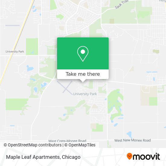 Maple Leaf Apartments map