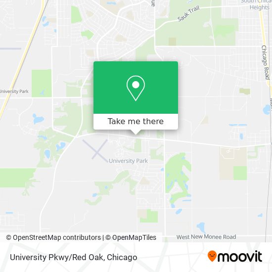 Mapa de University Pkwy/Red Oak