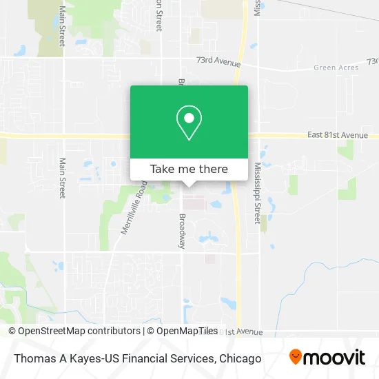 Mapa de Thomas A Kayes-US Financial Services