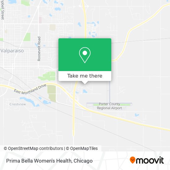 Prima Bella Women's Health map