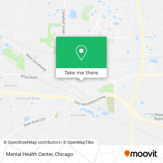 Mapa de Mental Health Center