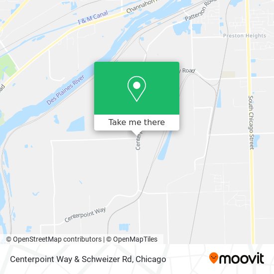 Mapa de Centerpoint Way & Schweizer Rd