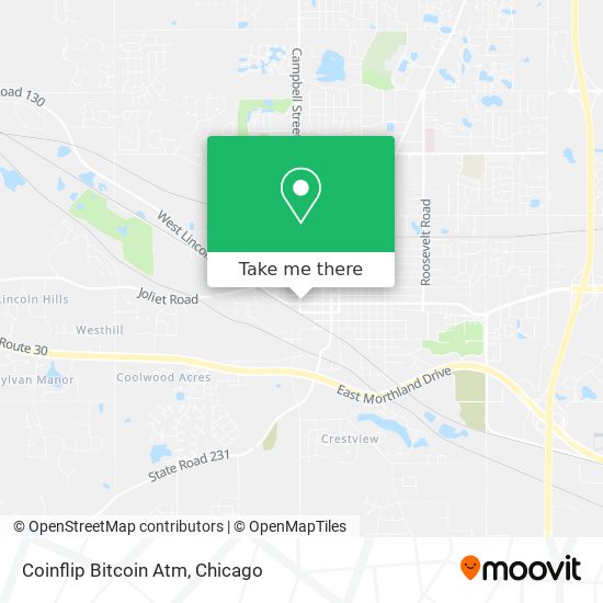 Mapa de Coinflip Bitcoin Atm