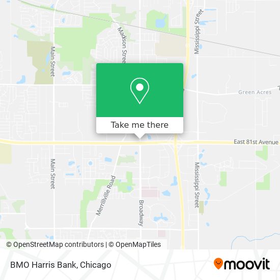 BMO Harris Bank map