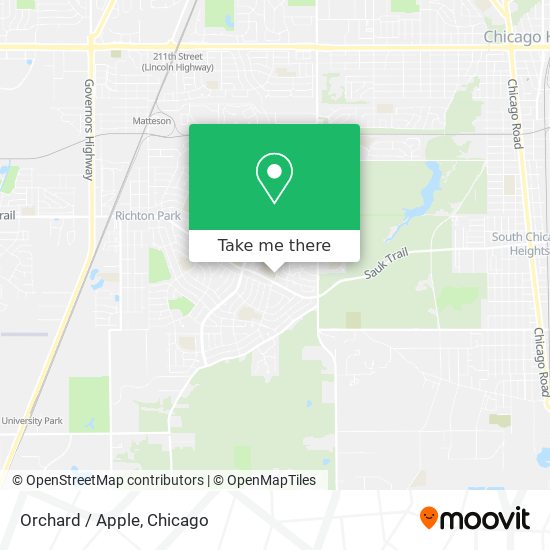 Orchard / Apple map