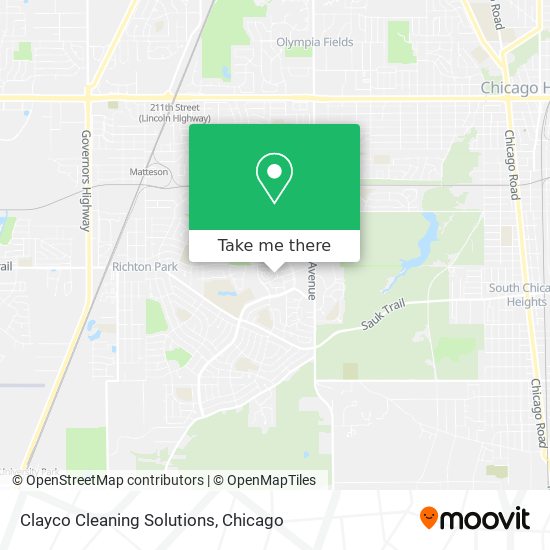 Clayco Cleaning Solutions map