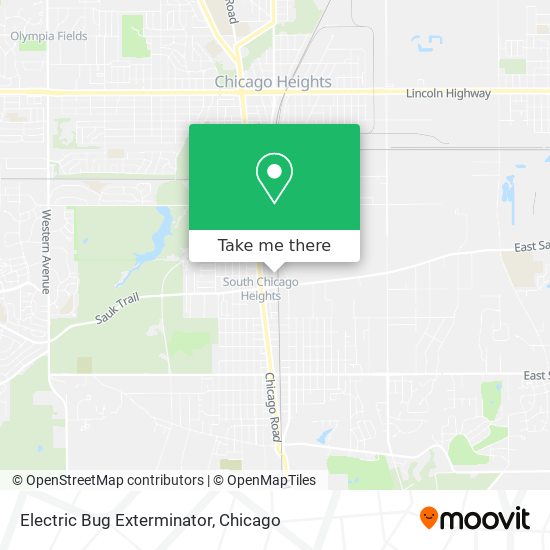 Electric Bug Exterminator map