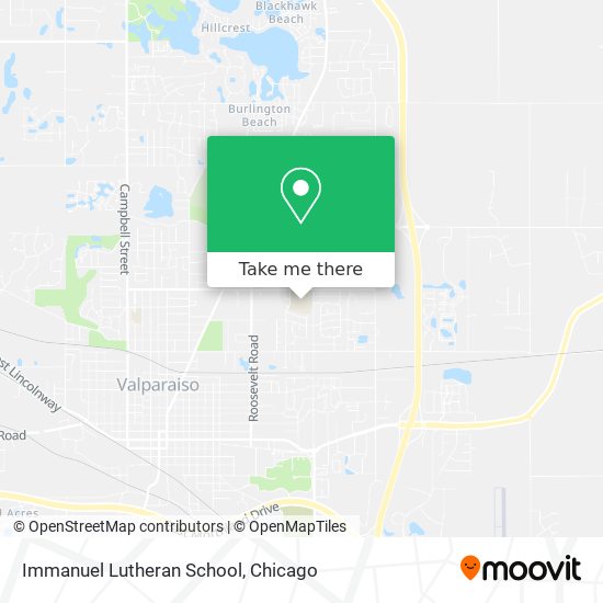 Mapa de Immanuel Lutheran School