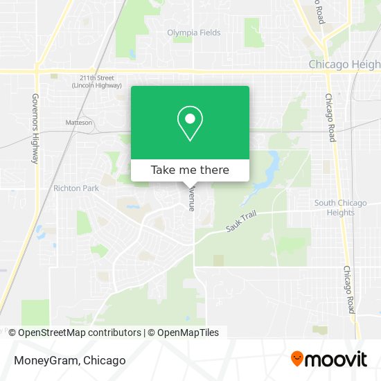 MoneyGram map