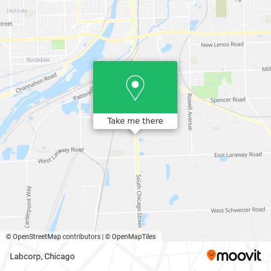 Labcorp map