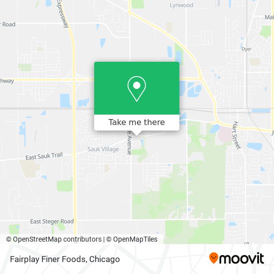 Fairplay Finer Foods map