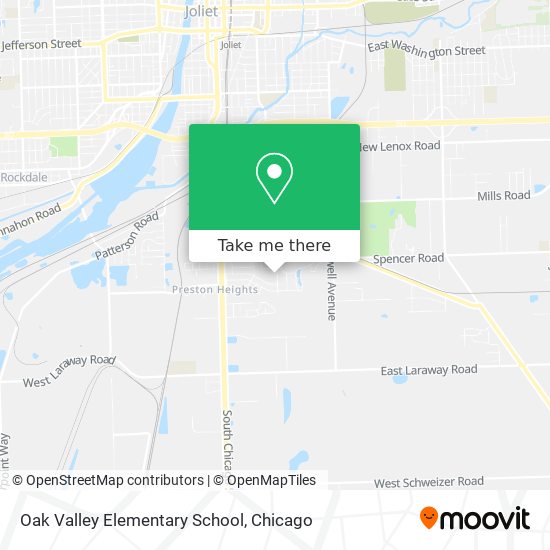 Mapa de Oak Valley Elementary School