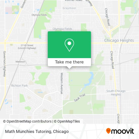 Math Munchies Tutoring map