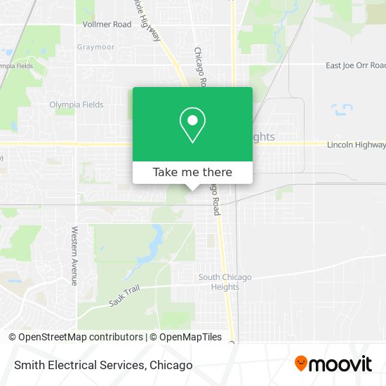 Smith Electrical Services map