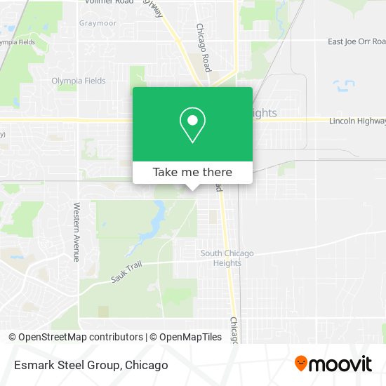 Esmark Steel Group map