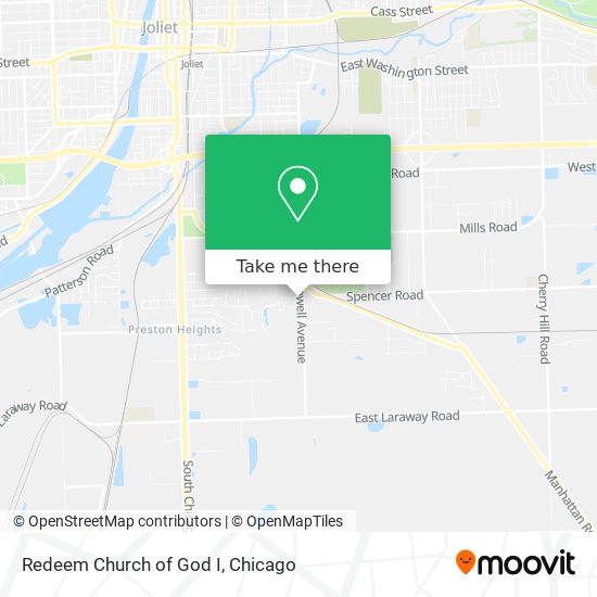 Redeem Church of God I map