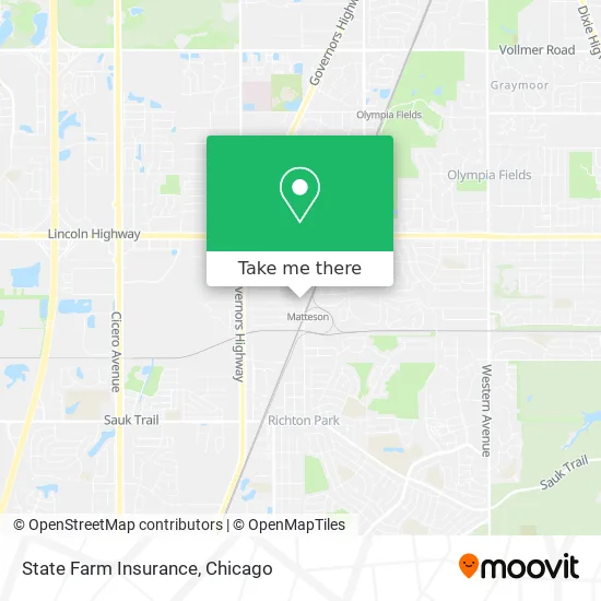 State Farm Insurance map