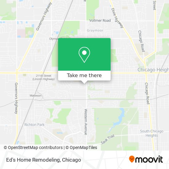 Ed's Home Remodeling map