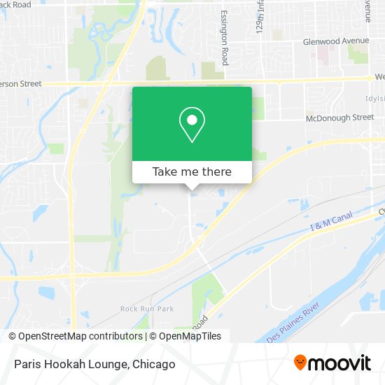 Paris Hookah Lounge map