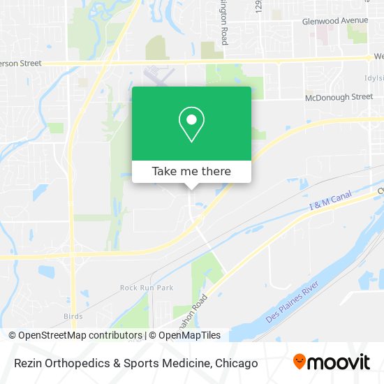 Mapa de Rezin Orthopedics & Sports Medicine