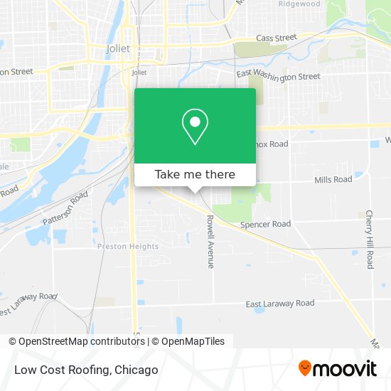 Low Cost Roofing map