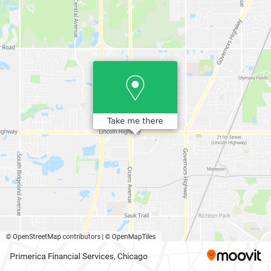 Primerica Financial Services map