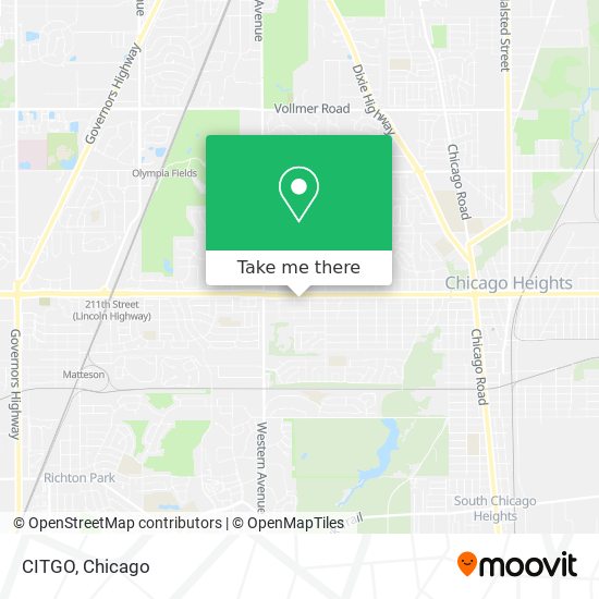 CITGO map