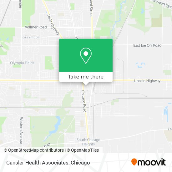 Cansler Health Associates map