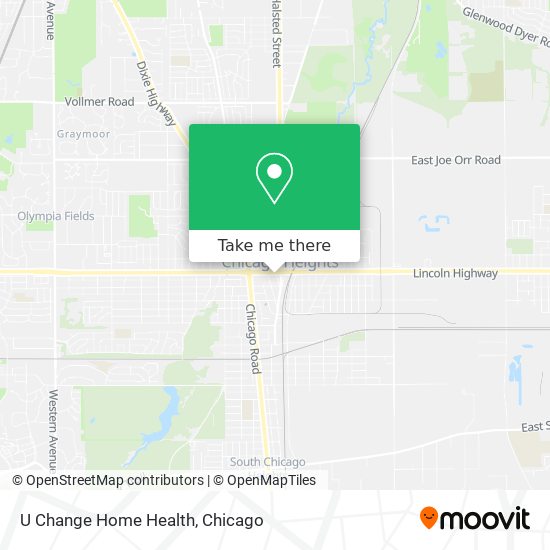 Mapa de U Change Home Health
