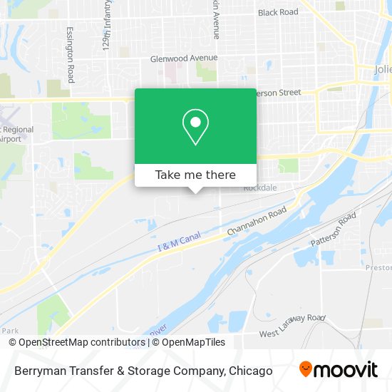 Berryman Transfer & Storage Company map