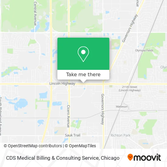 CDS Medical Billing & Consulting Service map