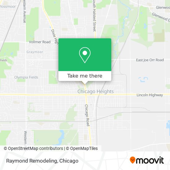 Raymond Remodeling map