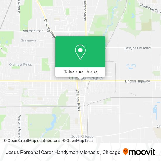 Jesus Personal Care/ Handyman Michaels. map