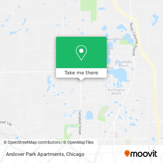 Andover Park Apartments map