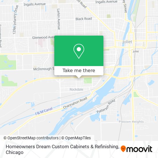 Mapa de Homeowners Dream Custom Cabinets & Refinishing