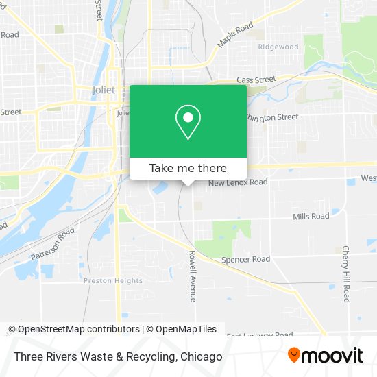 Mapa de Three Rivers Waste & Recycling